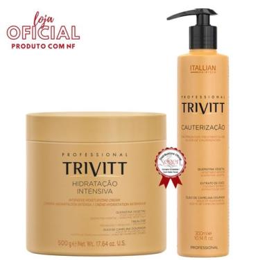Imagem de Trivitt - Cauterização 300ml + Hidratação Intensiva 500g - Itallian Ha