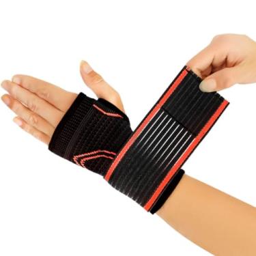 Imagem de Munhequeira D/Pulso Tendinite Ortopedica Compressão Ajuste (1 Unidades VERDE)
