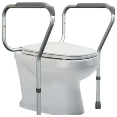 Imagem de Suporte Para Vaso Sanitário Apoio Acessibilidade Idoso 100Kg - Superme