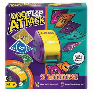 Imagem de Jogo de Cartas Uno Flip Attack Com Maquina 7+ Mattel