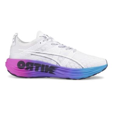 Imagem de PUMA Foreverrun Nitro Futrograde, Puma Branco/azul luminoso/orquídea elétrica, 43