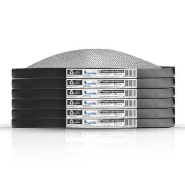 Imagem de Peneira Plástico para Areia Aro 55 Preta - São Jorge