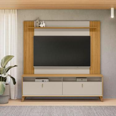 Imagem de Estante Home para TV até 55 Polegadas Extensivel 2 Portas com Pés de M