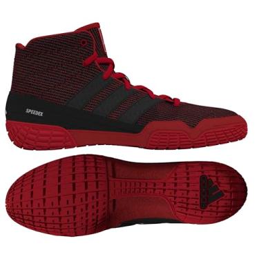Imagem de adidas SpeedEx Tênis de luta livre, Vermelho/preto/prata, 47