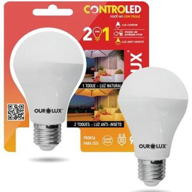 Imagem de Lampada Led Inteligente 2 Em 1 Anti-inseto 2700k Amarela - Ourolux