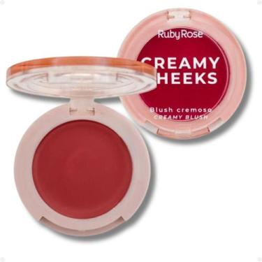 Imagem de Blush Cremoso Ruby Rose Creamy Cheeks Berry Balm HB-M02-6 5,5g