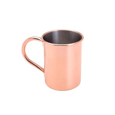 Imagem de Caneca de Aço Inox C/cobertura de Cobre Moscow Mule 350ml Lyor Cobre