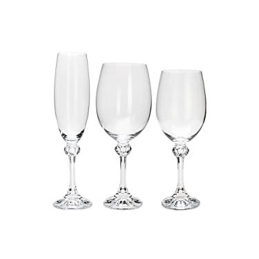 Imagem de Conjunto 18 Taças de Cristal Ecológico Elisa - Wolff