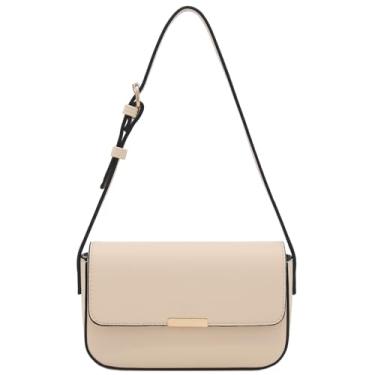 Imagem de Mini bolsa retangular clássica com aba nas axilas, Nude., One Size