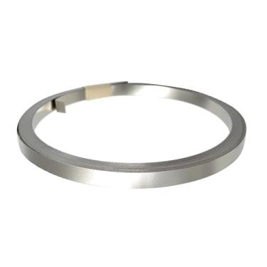 Imagem de DVFOYTI Tiras de níquel 99,6% puro de 5 m/rolo de 0,1 x 4 mm usadas para baterias 18650, 21700, 26650, 26800, 32650 e 32700 de soldagem a ponto e galvanização.