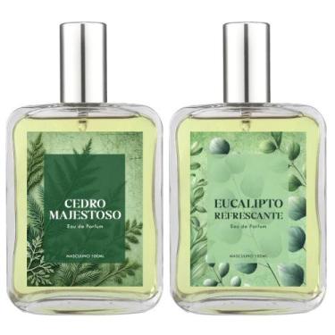 Imagem de Perfume Masc. Cedro Majestoso E Eucalipto Refrescante 100Ml - Essência