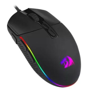 Imagem de Mouse Gamer Com Fio Redragon Invader M719-RGB 10000 Dpi Cor Preto