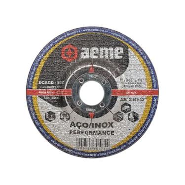 Imagem de Disco Corte e Desbaste Aeme Aço DCACD Duo 503 4.1/2X5/32X7/8 3T (114.3X4.0X22.22)