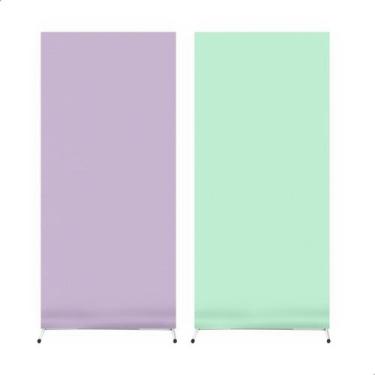 Imagem de Painel de festa decorativo retangular liso dupla face 2mx1m - Davest, 