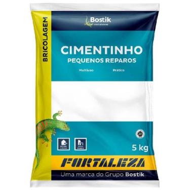 Imagem de Cimento Cimentinho para Pequenos Reparos Branco 5 Kilos - 00172 - FORT