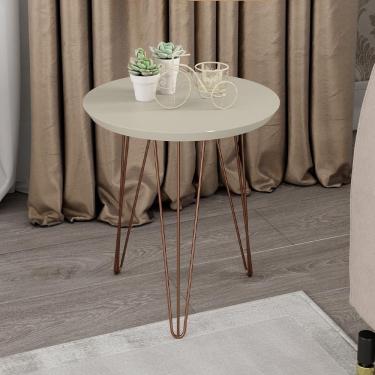 Imagem de Mesa Lateral Evolution Off-white - Patrimar