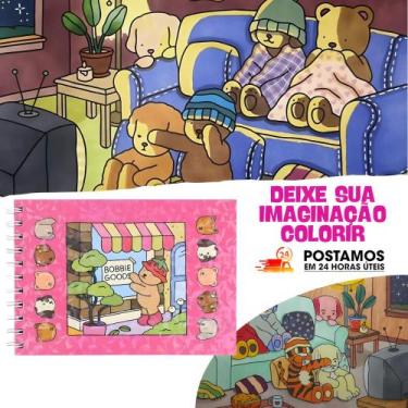 Imagem de Livro de Colorir Bobbie Goods Capa Dura 50 Folhas Caderno de Desenho P