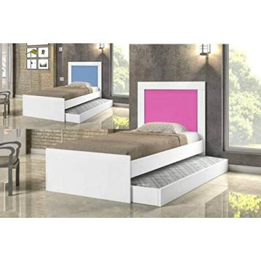 Imagem de Cama Bibox Solteiro Luara Branco