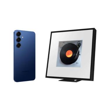 Imagem de Combo Samsung Galaxy S25 5G + Music Frame LS60D, Azul-marinho