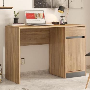 Imagem de Escrivaninha Morada + Office com 1 Porta e 1 Gaveta-Demóbile - DEMOBIL
