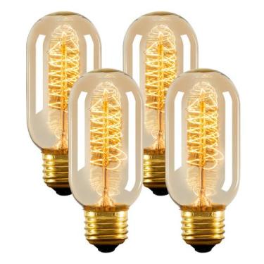 Imagem de Lâmpada NUODIFAN Edison T45 40W 2700K E26/E27 110V-130V