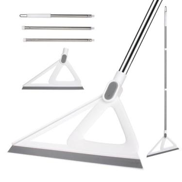 Imagem de Vassoura de silicone XXFLOWER multifuncional para chão e pelos de anim