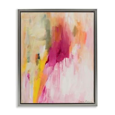 Imagem de Stupell Industries Fácil como Sunday Morning Gray Floater Canvas Wall Art Design por Amira Rahim, 21 x 17