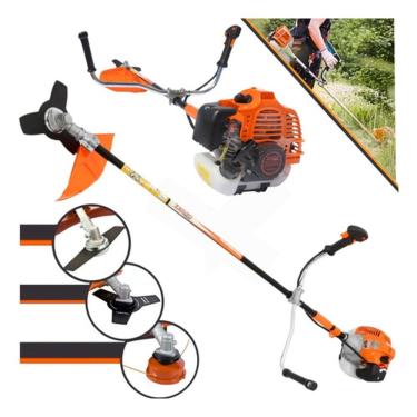 Imagem de Roçadeira & Aparador De Grama Vr520h Vulcan Trent + Faca 2pt