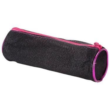 Imagem de Estojo escolar simples glitter WPE00520 Winth, Preto