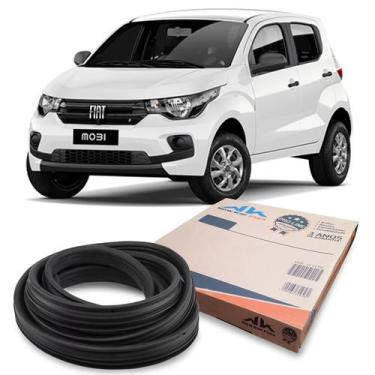 Imagem de Borracha De Porta Guarnição New Kar Fiat Mobi 2017 Até 2022