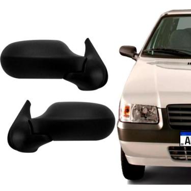 Imagem de Par Retrovisor Externo sem Controle Uno Fire Flex 06 a 10 2p - COFRAN 
