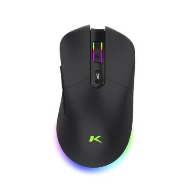Imagem de Mouse Gamer Dual Hibrido 10000DPI Full RGB Com Software - Ktrok