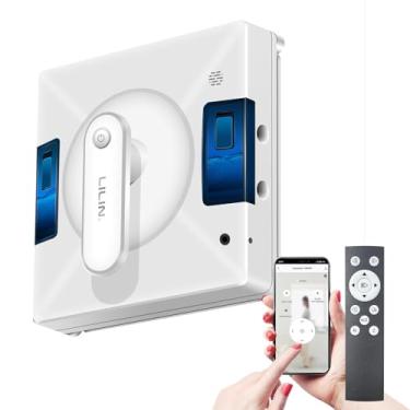 Imagem de Robô de Limpeza de Janelas LILIN YW509 com spray de água em 4 direções,Planejamento Inteligente de Rotas com IA, Tecnologia de Detecção de Bordas, sistema de segurança múltiplo, Controle Remoto