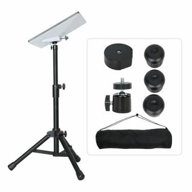 Imagem de Kit de montagem de mini tripé Starlink, kit de suporte de tripé ajustável de altura e ângulo, compatível com mini satélite Starlink para acampamento, trailer, viagens