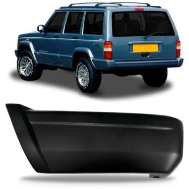 Imagem de Ponteira Parachoque Traseiro Cherokee Sport 1997 1998 1999 2000 2001 2