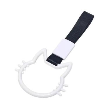 Imagem de Acessório De Carro JDM Tsurikawa Cat Ring, Alça De Reboque, Dispositiv