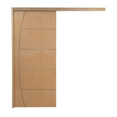 Imagem de Porta De Correr P- Verniz Frisada Belissima 210x60