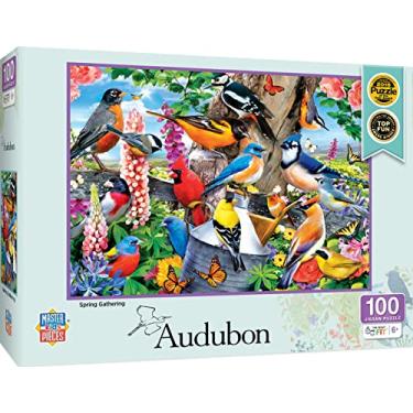 Imagem de Baby Fanatics 12242: Audubon - Quebra-cabeça Spring Gathering 100 peças