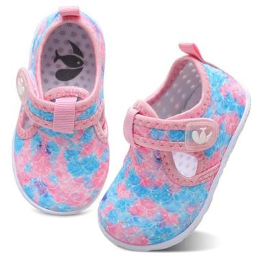 Imagem de Sapatos aquáticos FEETCITY Baby 12-18 meses com piscina de praia com o
