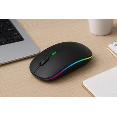 Imagem de Mouse RGB - Escritorio ergonomico