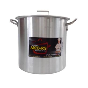 Imagem de CALDEIRAO HOTEL EXTRA Nº30 - CALDEIRÃO EM ALUMINIO COM TAMPA