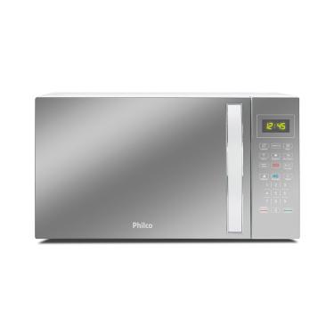 Imagem de Micro-ondas Philco 28 Litros Limpa Fácil PMO30E 1100W Prata 220v