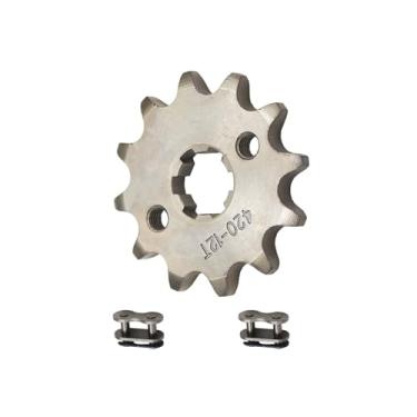 Imagem de 420 17 mm Corrente de acionamento Contador Dianteiro Roda Dentada Engrenagem ATV Buggy Pit Dirt Quad Bike Lifan YX Loncin SDG (12T)