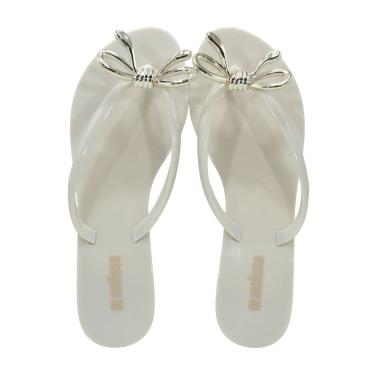 Imagem de Tamanco Melissa Harmonic Iris Adulto Bege/Ouro