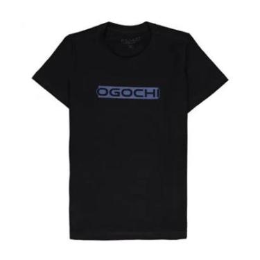 Imagem de Camiseta Ogochi Concept Slim Preta 2/8-Masculino