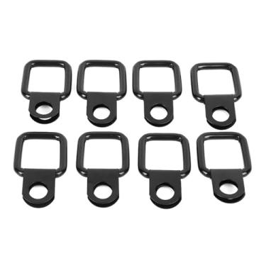 Imagem de 8pcs D Anel Âncoras Rápida Remoção Fastener Tie Downs Fit JK YJ TJ JKU Sports Sahara Liberdade X Ilimitado 95 17