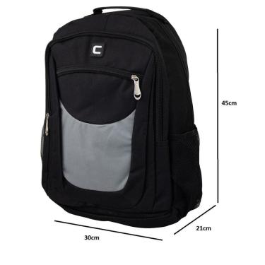 Imagem de Mochila Escolar Esportiva Juvenil Resistente Convoy Casual