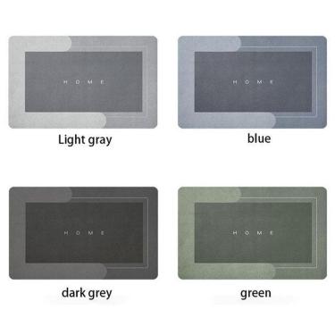 Imagem de Tapete Mágico Ultra Absorvente Antiderrapante Banheiro Casa