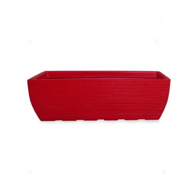 Imagem de Vaso De Planta Jardineira Floreira Polietileno 80X30 Ferrari