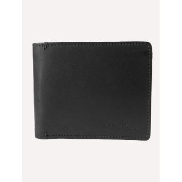 Imagem de Carteira Calvin Klein Couro Horizontal Logo Floater Preta, UN